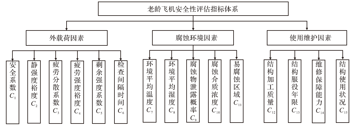 基于粗糙集的老龄飞机金属结构安全性评估方法